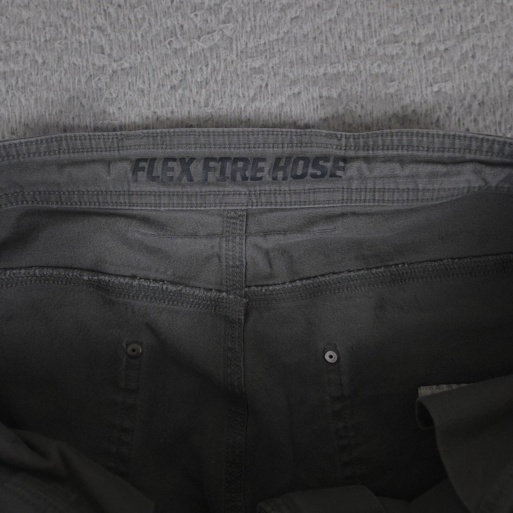 LOT OF 2 Duluth Trading Co Pants Mens 36x30 Grey DuluthFlex Fire Hose Carpenter - Picture 7 of 16